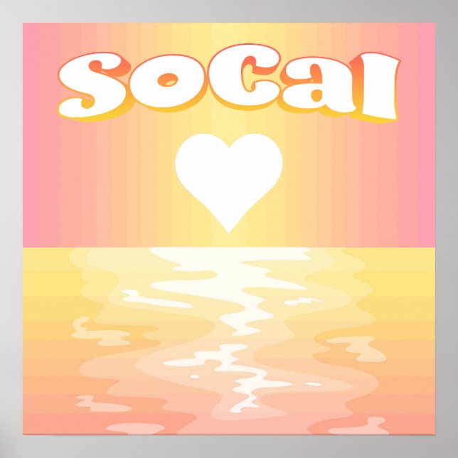 SoCal Love Poster (Front)
