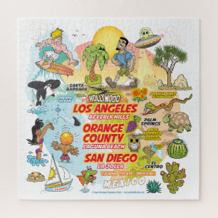 SoCal Paradise Jigsaw Puzzle