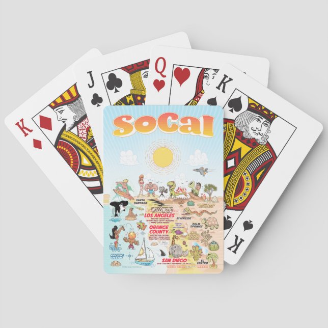 SoCal Playing Cards (Back)