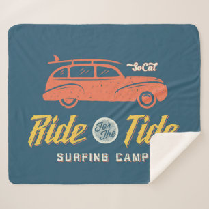 Socal Ride For The Tide Sherpa Blanket