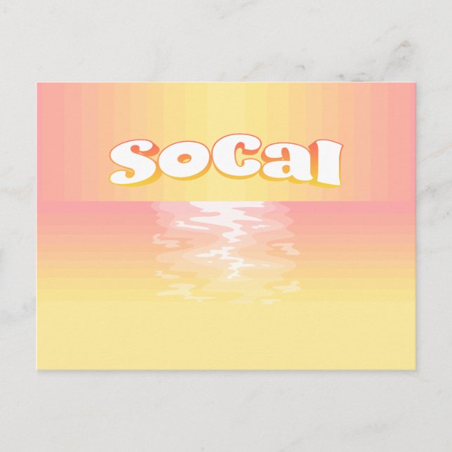 SoCal Setting Postcard (Front)