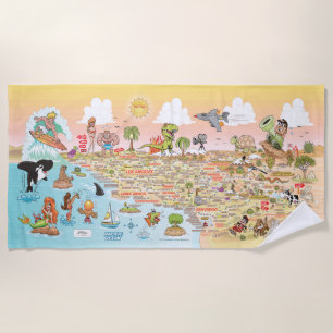SoCal Sunset Beach Blanket