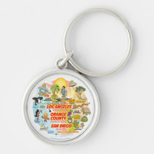 SoCal Sunset Key Ring