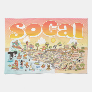 SoCal Tea Towel