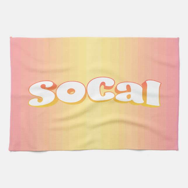 SoCal Tea Towel (Horizontal)
