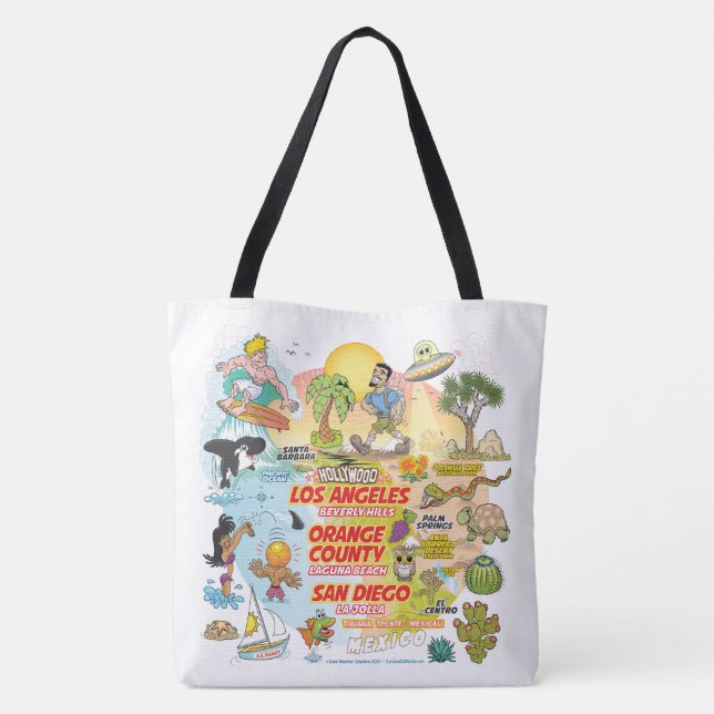 SoCal Tote Bag (Back)