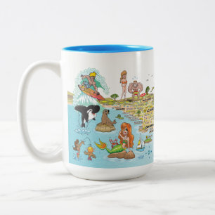 SoCal Two-Tone Coffee Mug