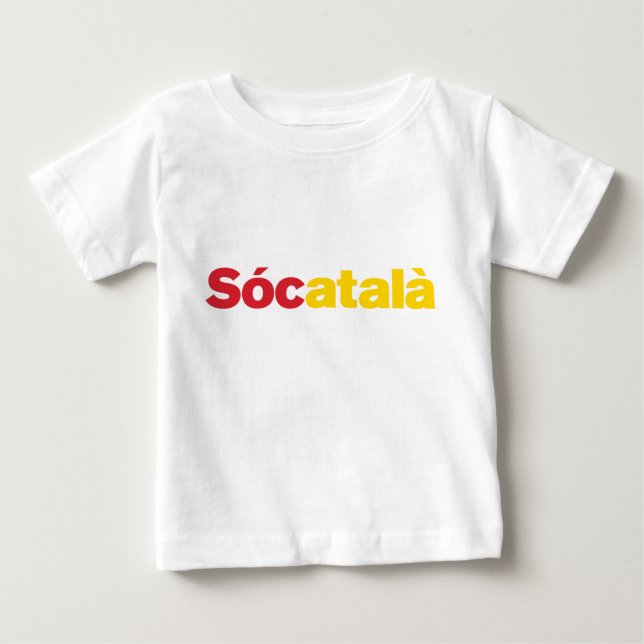 Sócatalà Baby T-Shirt (Front)