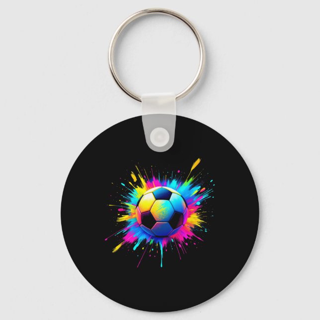 Soccer _10  key ring (Front)