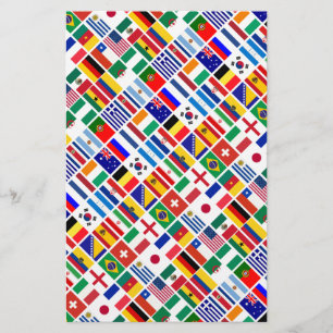 SOCCER 2014 emblem pattern Flyer