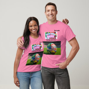 Soccer 2026 futbol Custom Name country & more T-Shirt