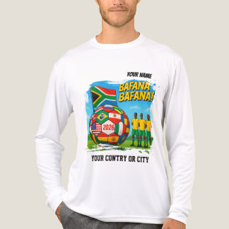 Soccer 2026 futbol SUDAFRICA Custom Name & Tri-Blend Shirt