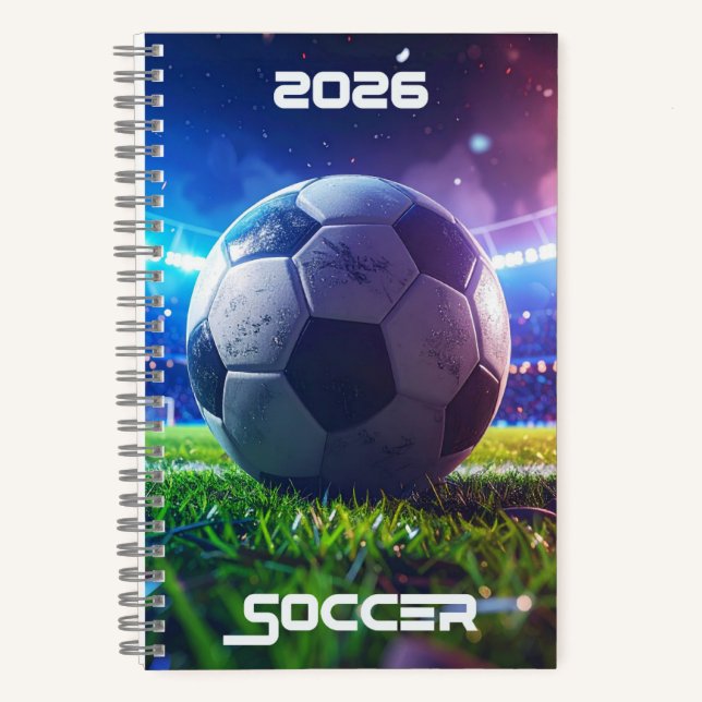 SOCCER 2026 -  NOTEBOOK (Front)