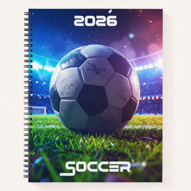 SOCCER 2026 -  NOTEBOOK (Front)