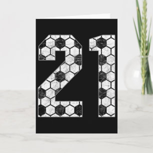 Soccer #21 Love Soccer Mum Favourite Player Jersey Card