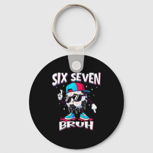 Soccer 67 Meme Six Seven Soccer 67 Boys Girls _1  Key Ring
