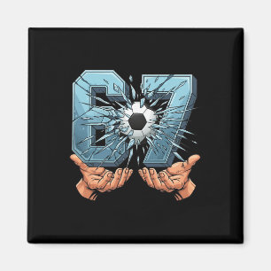 Soccer 67 Six Seven Funny Gen Alpha Meme  Magnet