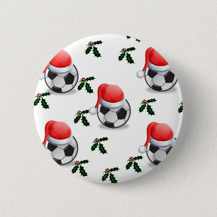 SOCCER 6 CM ROUND BADGE