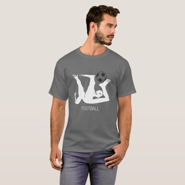 Soccer Abstract T-Shirt (Front Full)