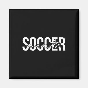 Soccer Aunt Proud Aunt Of A Soccer Player Aunt  Magnet
