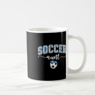 Soccer Aunt Proud Aunt Of A Soccer Player Auntie _ Coffee Mug
