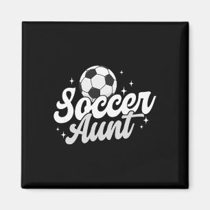 Soccer Aunt Proud Aunt Of A Soccer Player Auntie _ Magnet