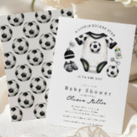 Soccer Baby Shower Invitation
