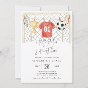 Soccer Baby Shower Invitation