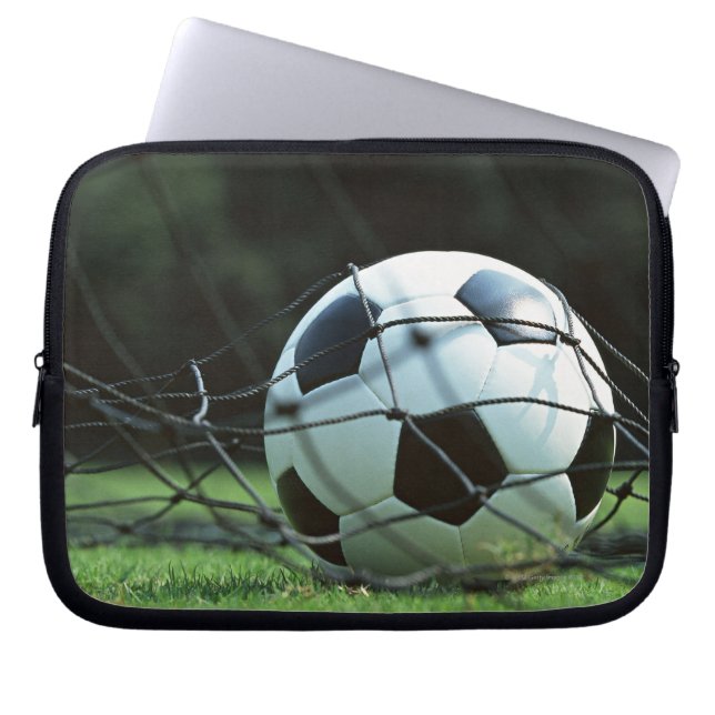 Soccer Ball 3 Laptop Sleeve (Front)