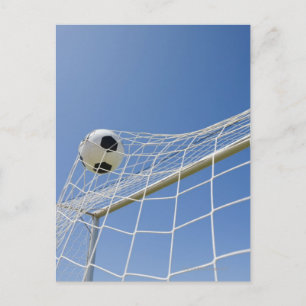 Soccer Ball and Goal 3 Postcard