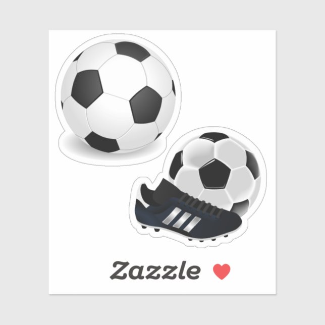 Soccer Ball and Soccer Shoes (Sheet)
