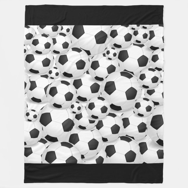 Soccer ball blanket (Front)