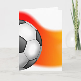 Soccer Ball Card