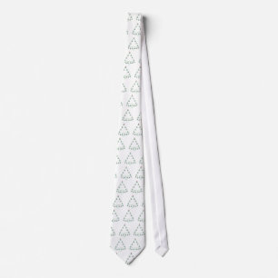 Soccer Ball Christmas Tree Necktie