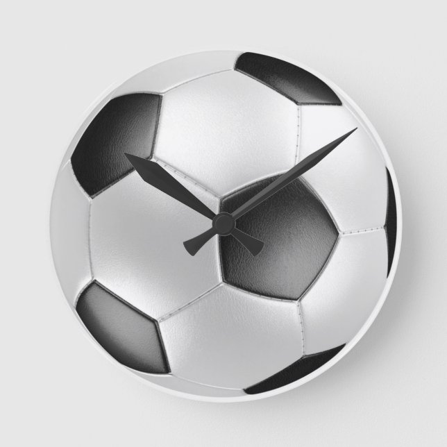 Soccer ball clock (Front)