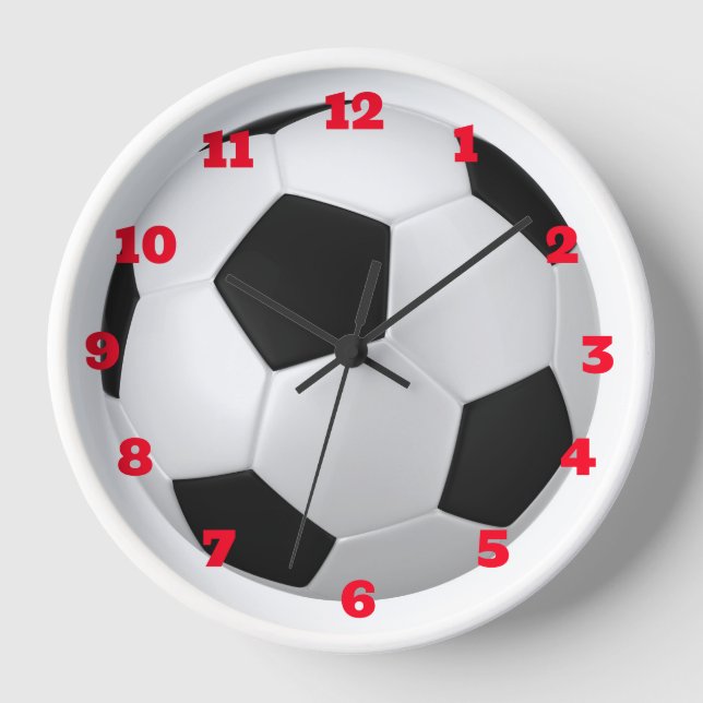 Soccer Ball Clock (Front)