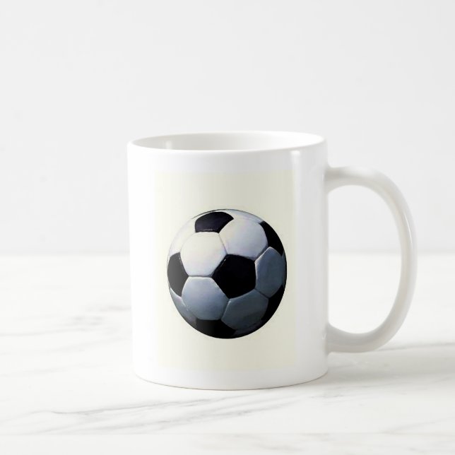 Soccer Ball Coffee Mug (Right)