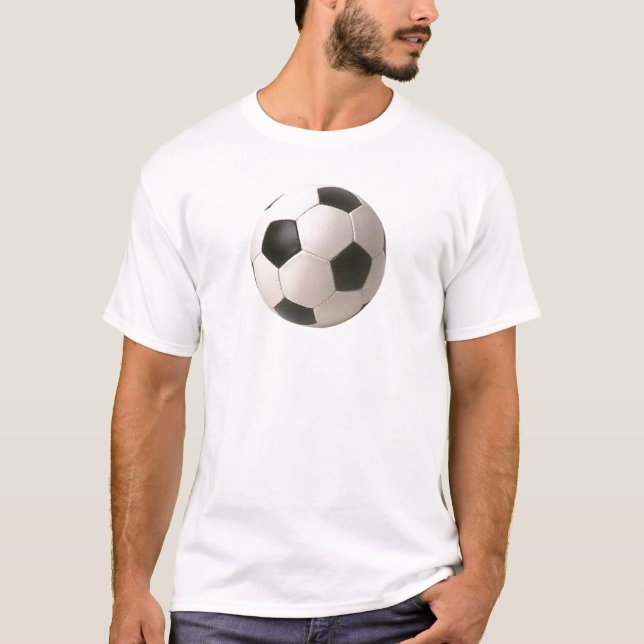 Soccer Ball Customisable T-shirts (Front)