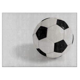 Soccer ball. cutting board