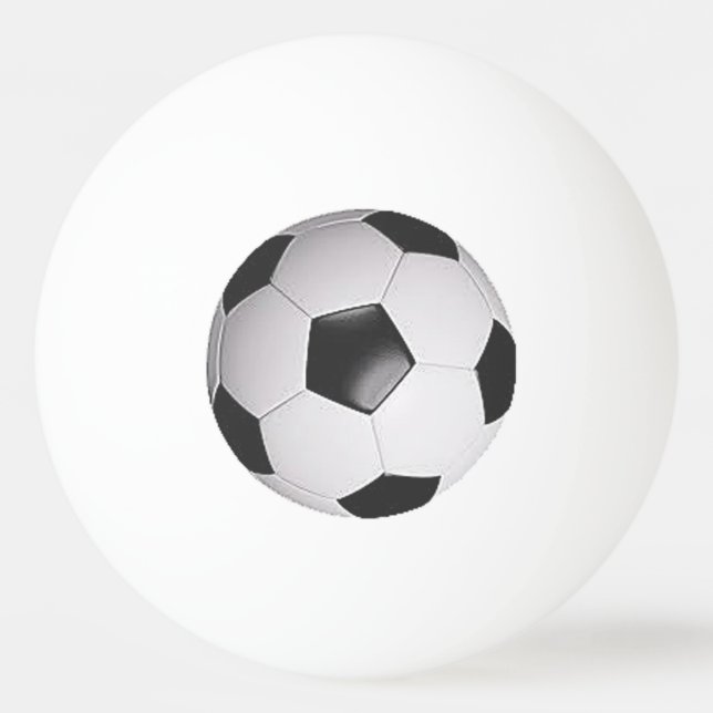 "Soccer Ball" design gifts and products Ping Pong Ball (Back)