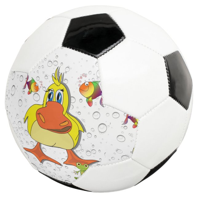 Soccer Ball Duck Fish (Three Quarter)