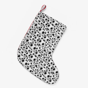 Soccer Ball Fan Small Christmas Stocking