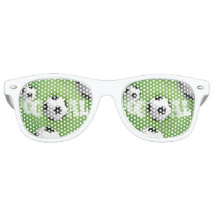 Soccer Ball Football Goal Sunglasses Party Shade