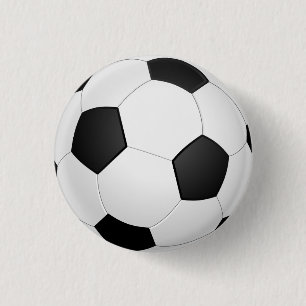 Soccer Ball Football Illustration Button