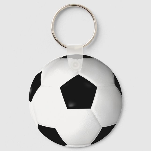 Soccer Ball ( Football ) Key Ring (Front)
