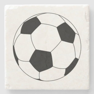 Soccer Ball (Football) Stone Coaster
