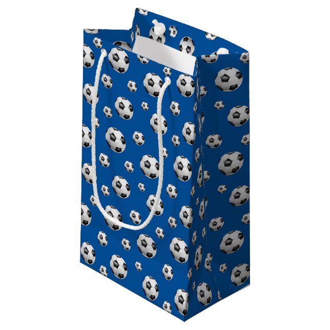 Soccer Ball Gift Bag (Front Angled)