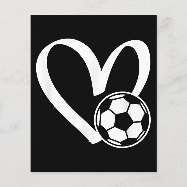 Soccer Ball Heart (Front)