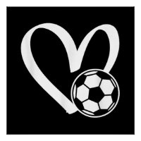 Soccer Ball Heart