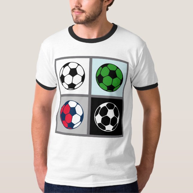 Soccer Ball Icon T-Shirt (Front)